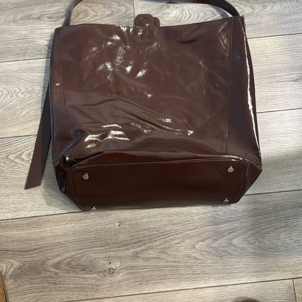 Burgundy Zara Tote Bag